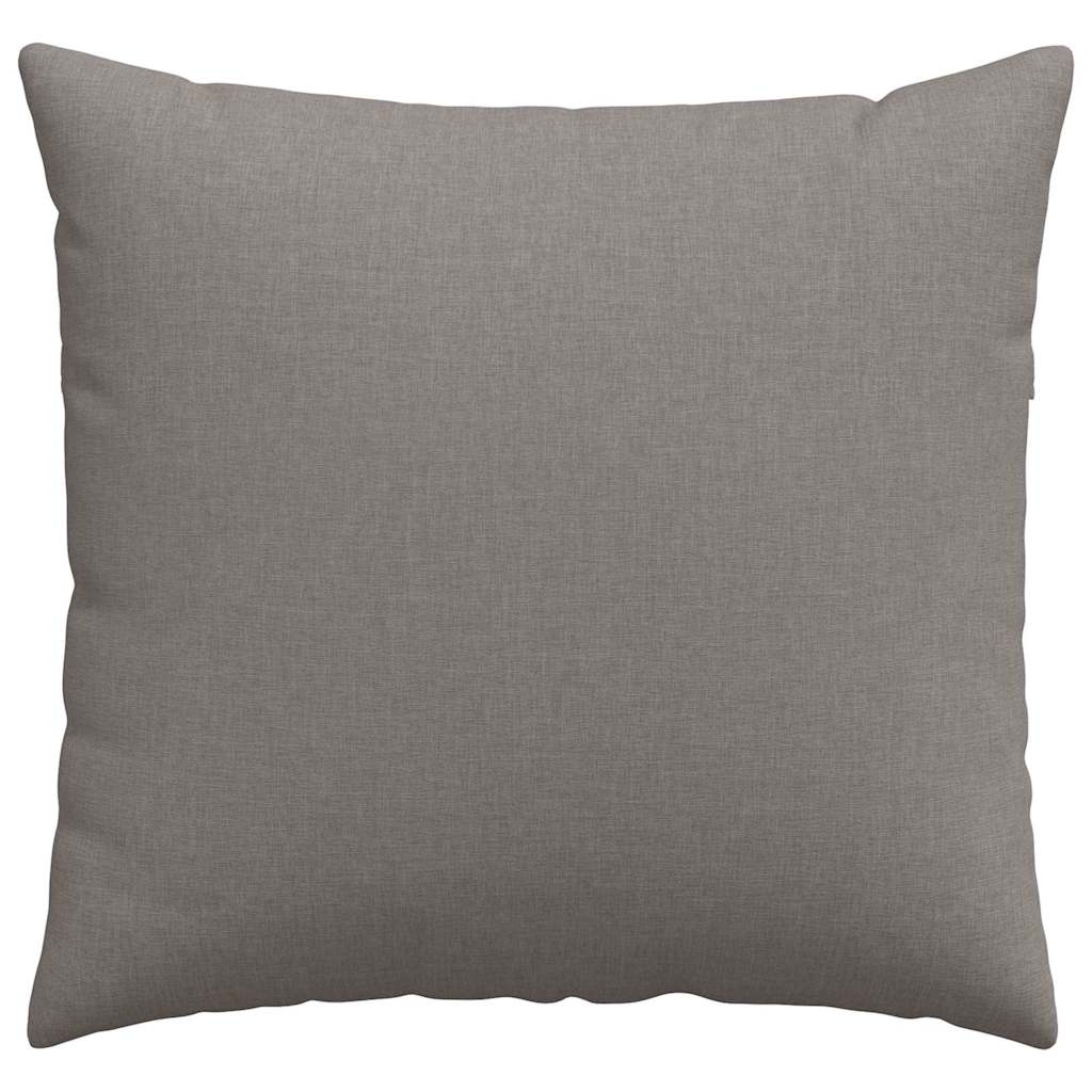 vidaXL Poduszki na sofę 2 pcs Ciemnoszary 45 x 45 cm tkanina