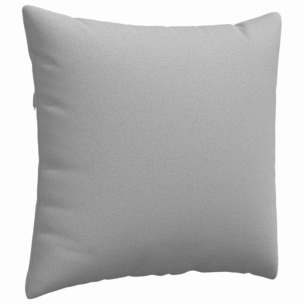 vidaXL Poduszki na sofę 2 pcs Szary chmur 45 x 45 cm tkanina