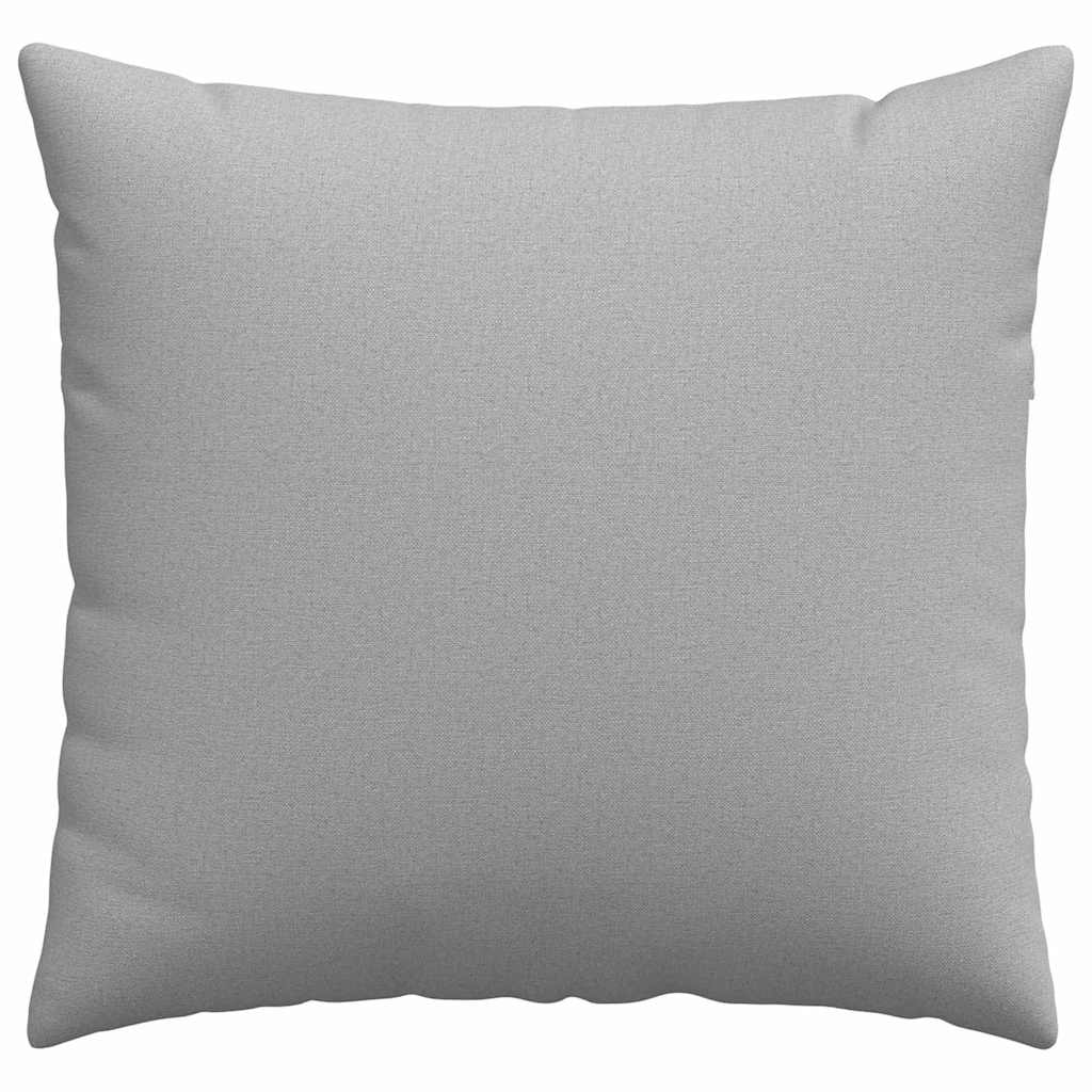vidaXL Poduszki na sofę 2 pcs Szary chmur 45 x 45 cm tkanina