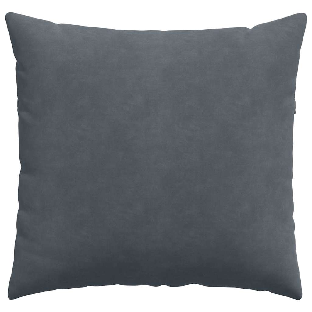 vidaXL Poduszki na sofę 2 pcs Ciemnoszary 45 x 45 cm