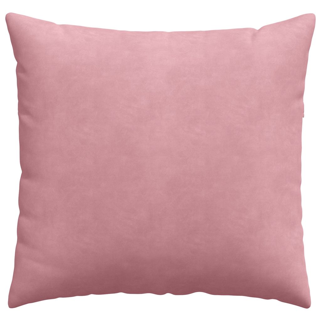 vidaXL Poduszki na sofę 2 pcs Różowy 45 x 45 cm Tkanina sztruksowa