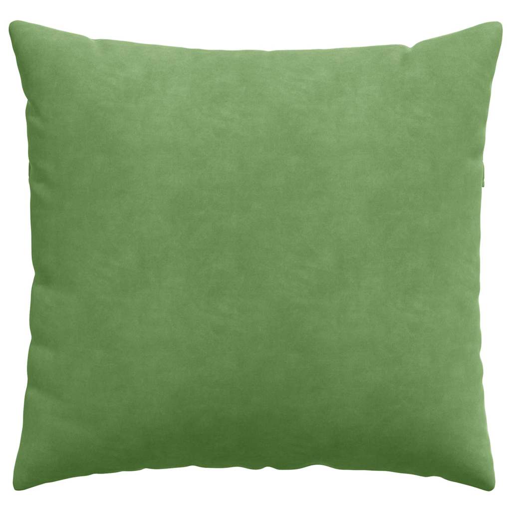 vidaXL Poduszki na sofę 2 pcs Jasnozielony 50 x 50 cm