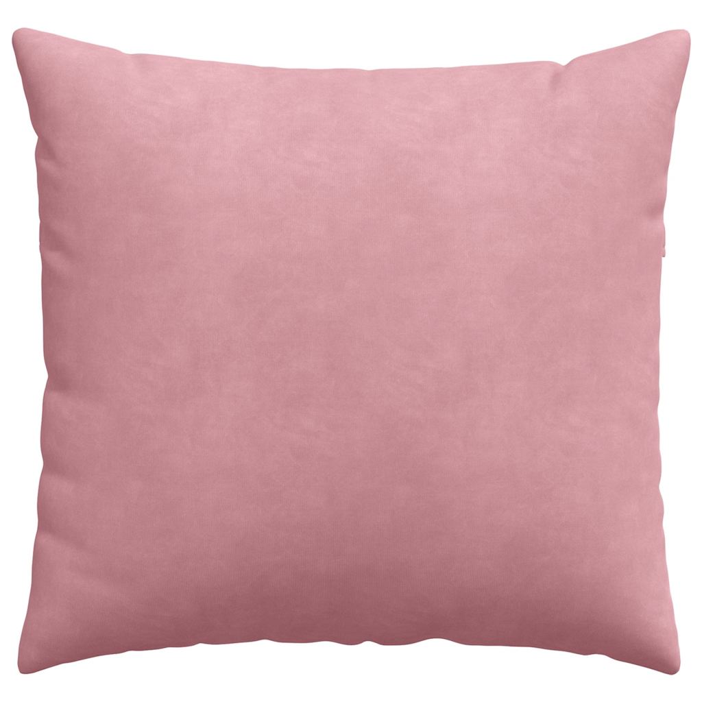 vidaXL Poduszki na sofę 2 pcs Różowy 50 x 50 cm Tkanina sztruksowa