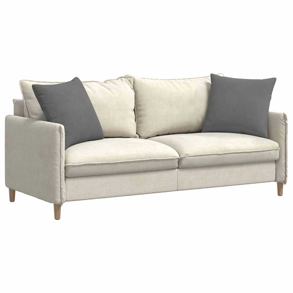 vidaXL Poduszki na sofę 2 pcs Ciemnoszary 50 x 50 cm tkanina