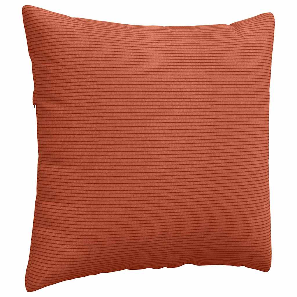 vidaXL Poduszki na sofę 2 pcs Czerwono-pomarańczowy 50 x 50 cm