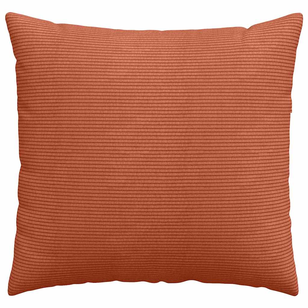 vidaXL Poduszki na sofę 2 pcs Czerwono-pomarańczowy 50 x 50 cm