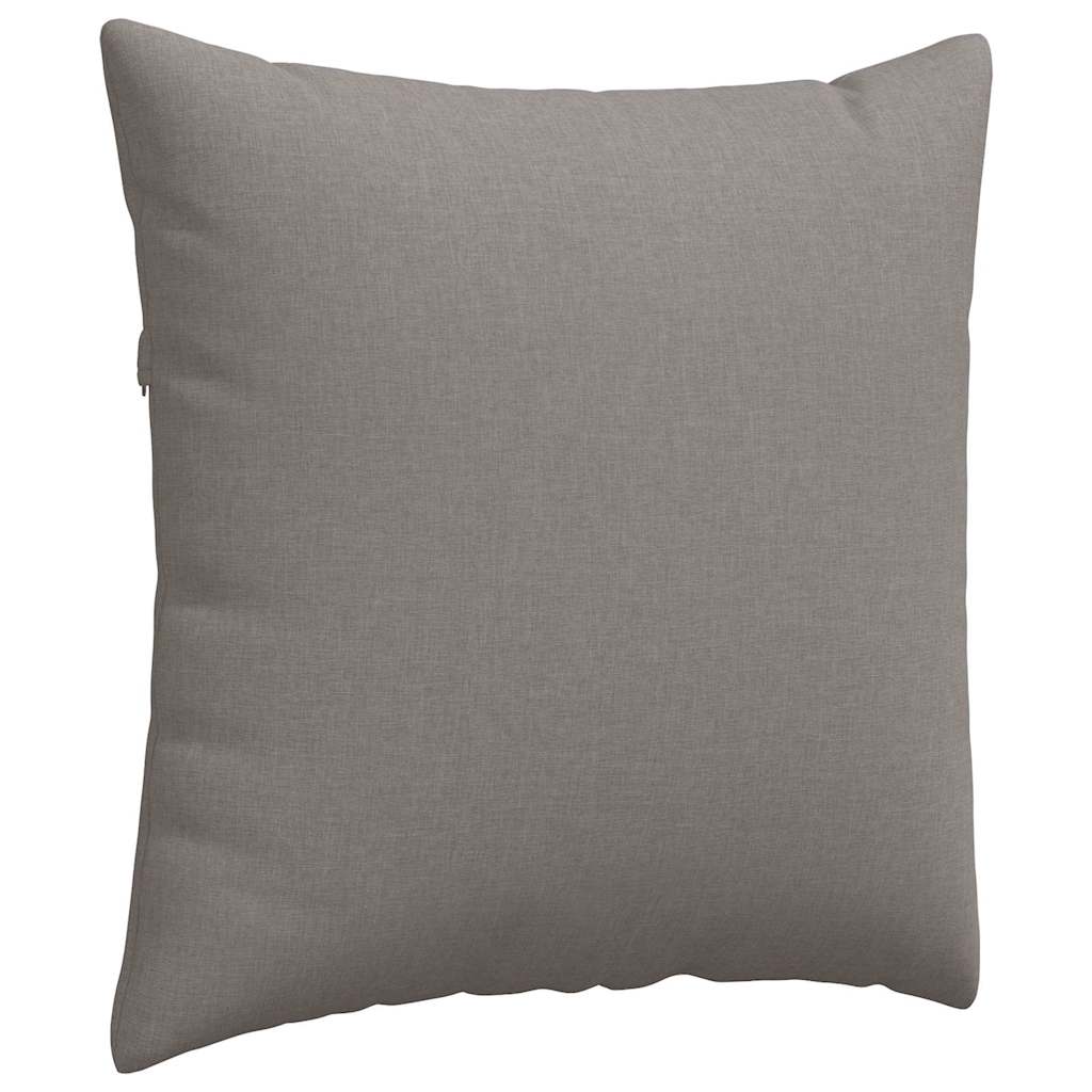 vidaXL Poduszki na sofę 2 pcs Ciemnoszary 60 x 60 cm tkanina