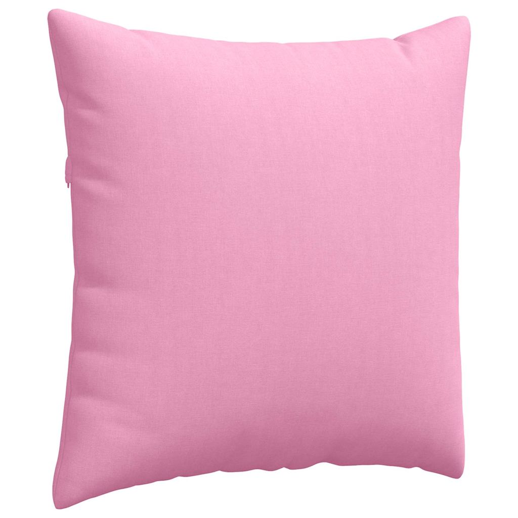 vidaXL Poduszki na sofę 2 pcs Różowy 60 x 60 cm tkanina