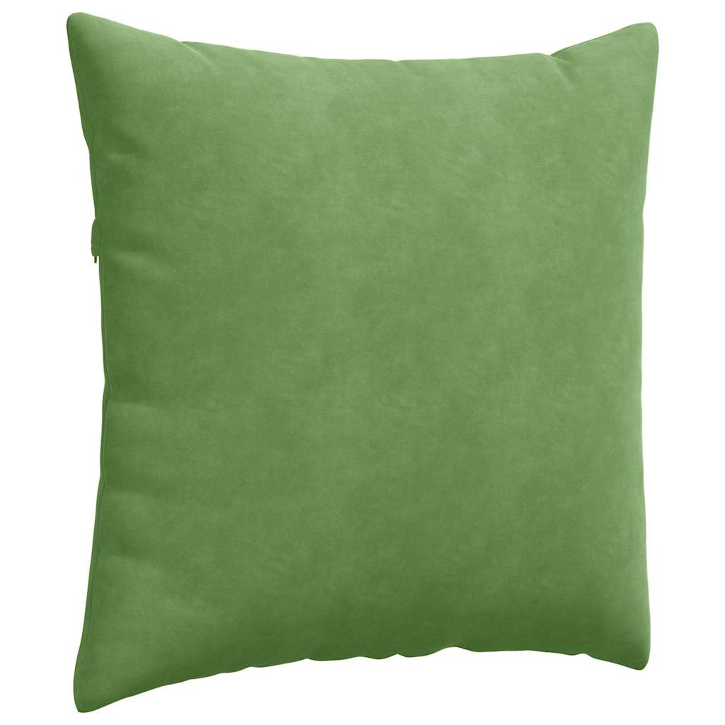 vidaXL Poduszki na sofę 2 pcs Jasnozielony 60 x 60 cm