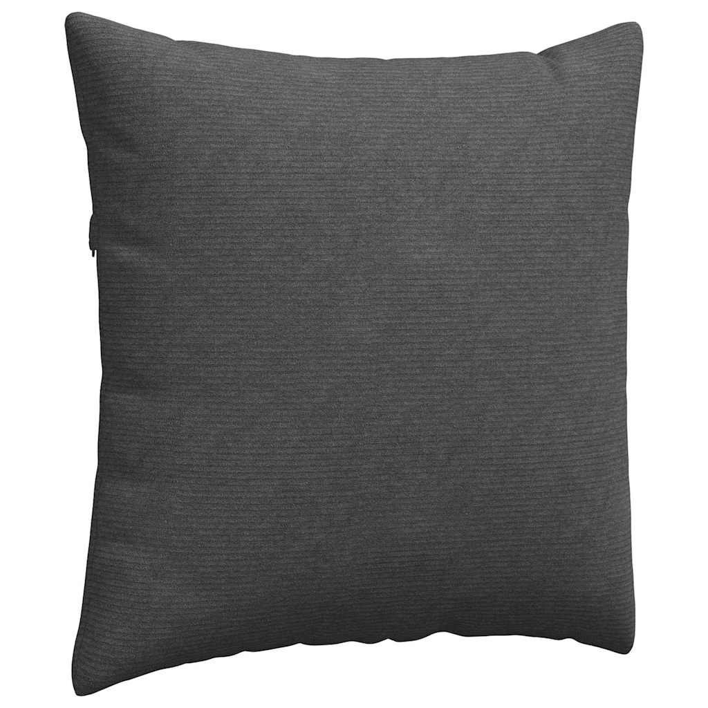 vidaXL Poduszki na sofę 2 pcs Ciemnoszary 80 x 80 cm