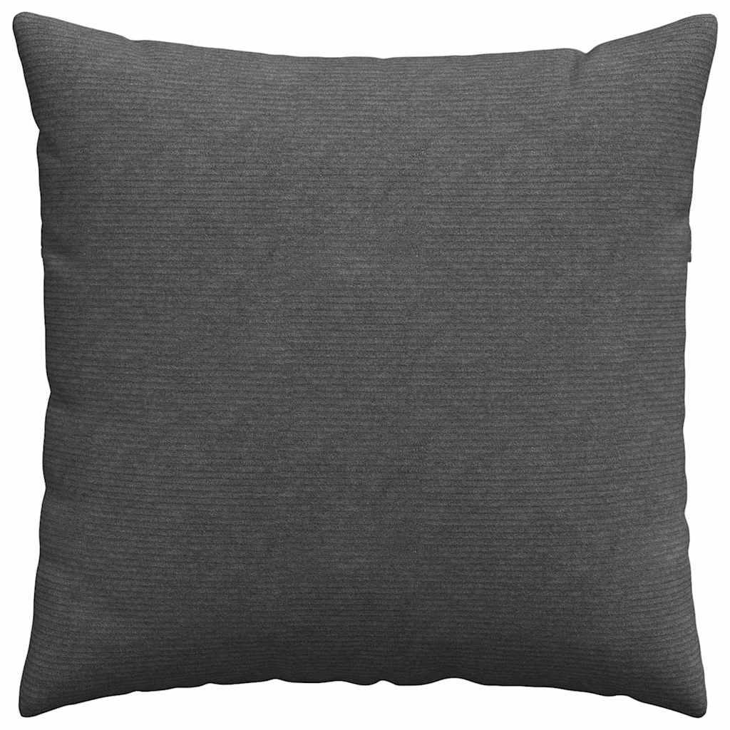 vidaXL Poduszki na sofę 2 pcs Ciemnoszary 80 x 80 cm