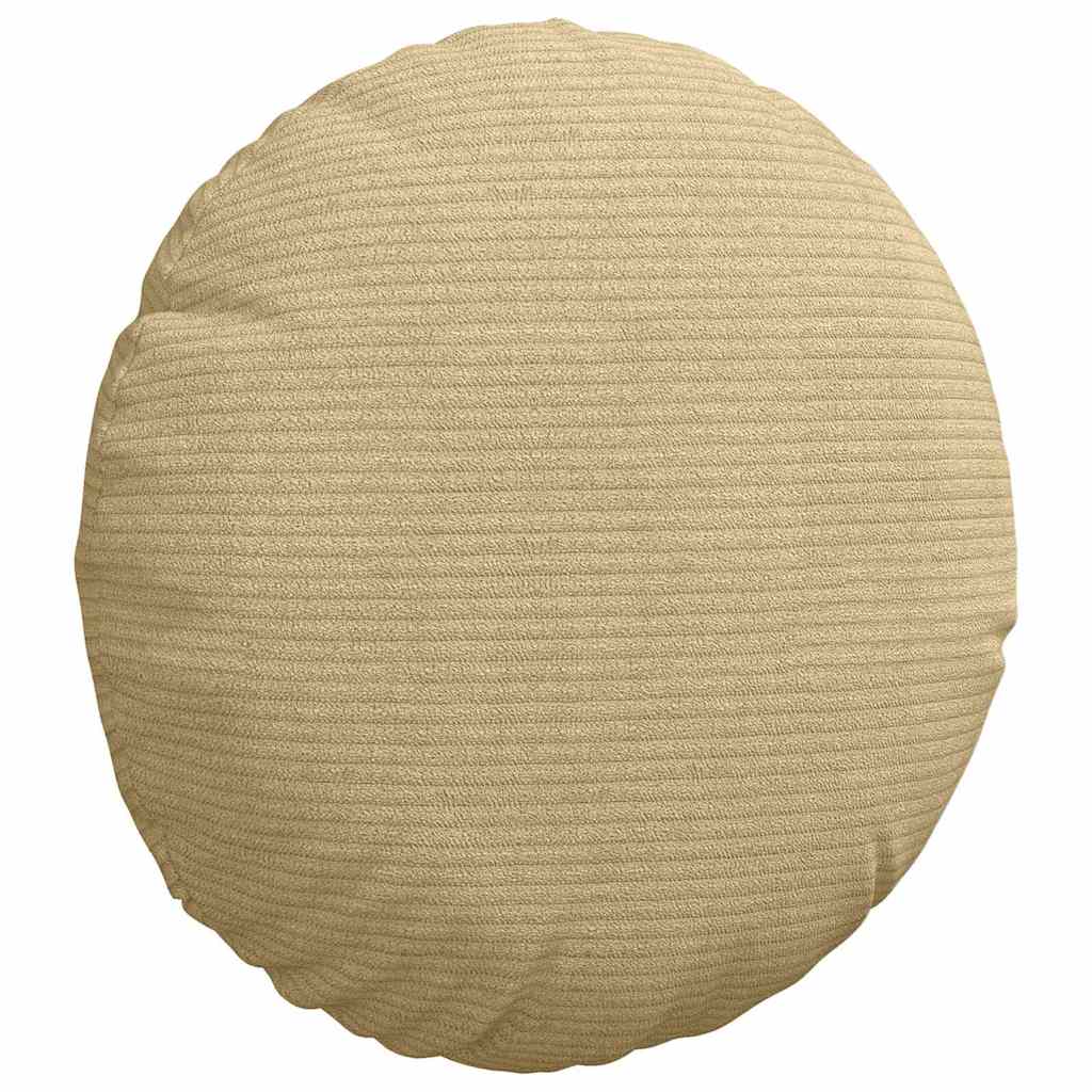 vidaXL Poduszki na siedziska 2 pcs Szary zielony Ø30 x 13 cm