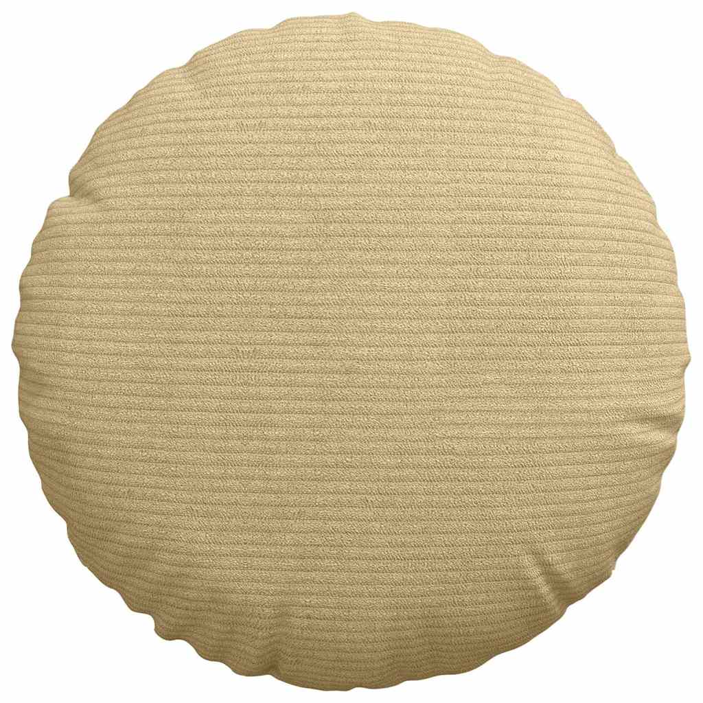 vidaXL Poduszki na siedziska 2 pcs Szary zielony Ø30 x 13 cm
