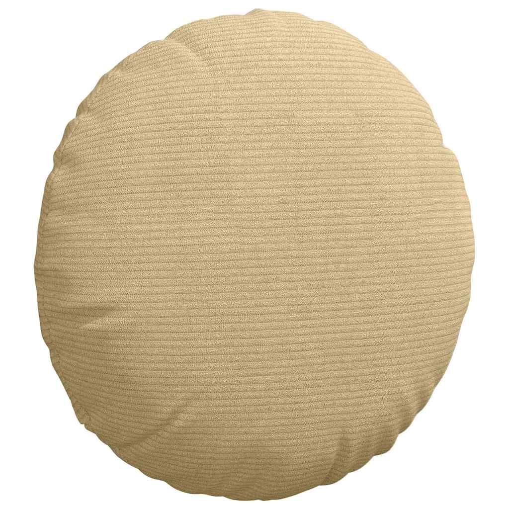 vidaXL Poduszki na siedziska 2 pcs Szary zielony Ø 40 cm