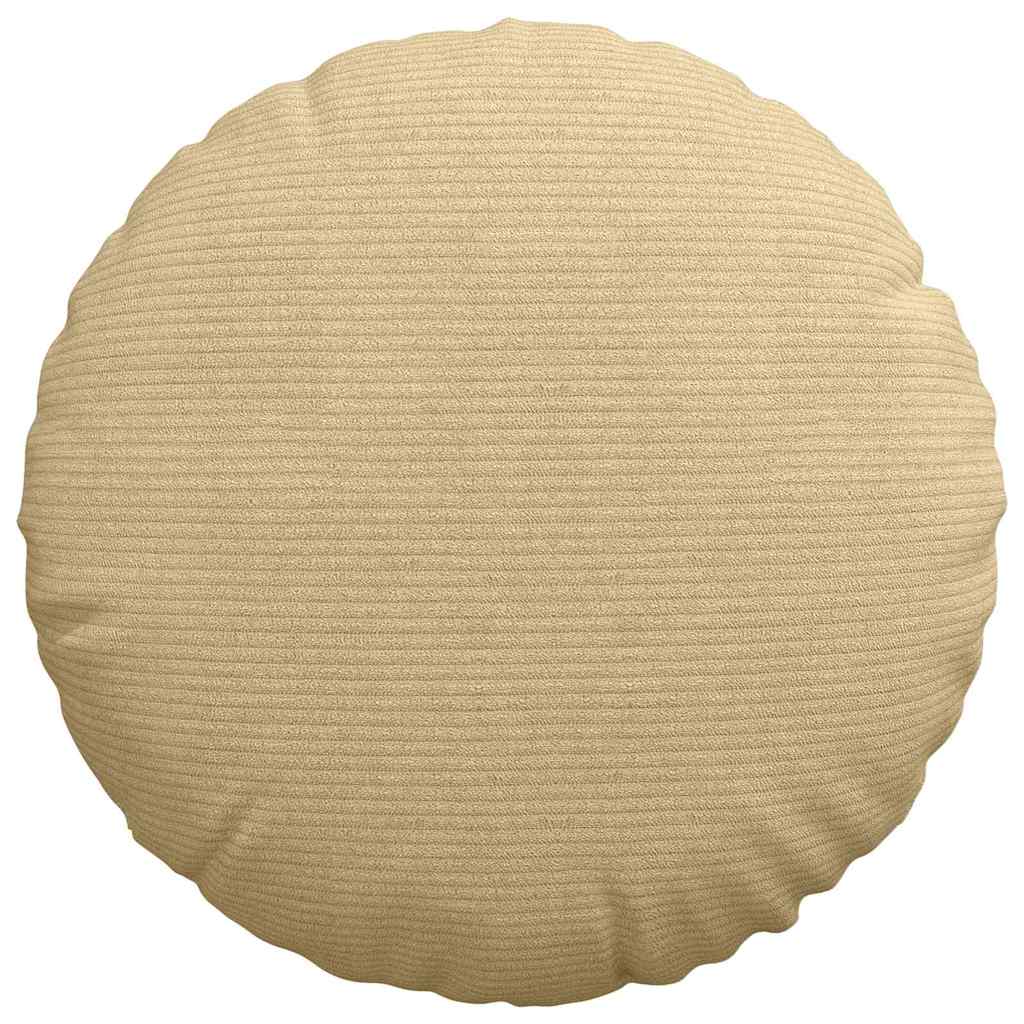 vidaXL Poduszki na siedziska 2 pcs Szary zielony Ø 40 cm
