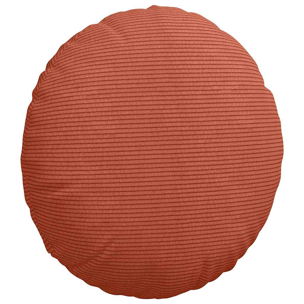vidaXL Poduszki na siedziska 2 pcs Czerwono-pomarańczowy Ø 40 cm