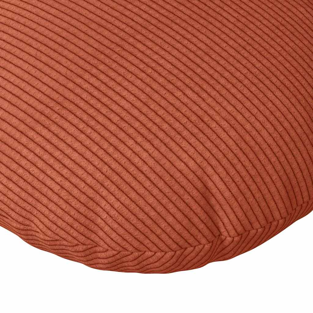 vidaXL Poduszki na siedziska 2 pcs Czerwono-pomarańczowy Ø50 x 19 cm