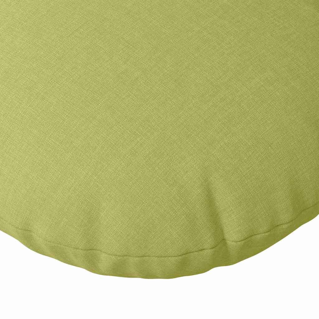 vidaXL Poduszki na siedziska 2 pcs Jasnozielony Ø80 x 29 cm tkanina