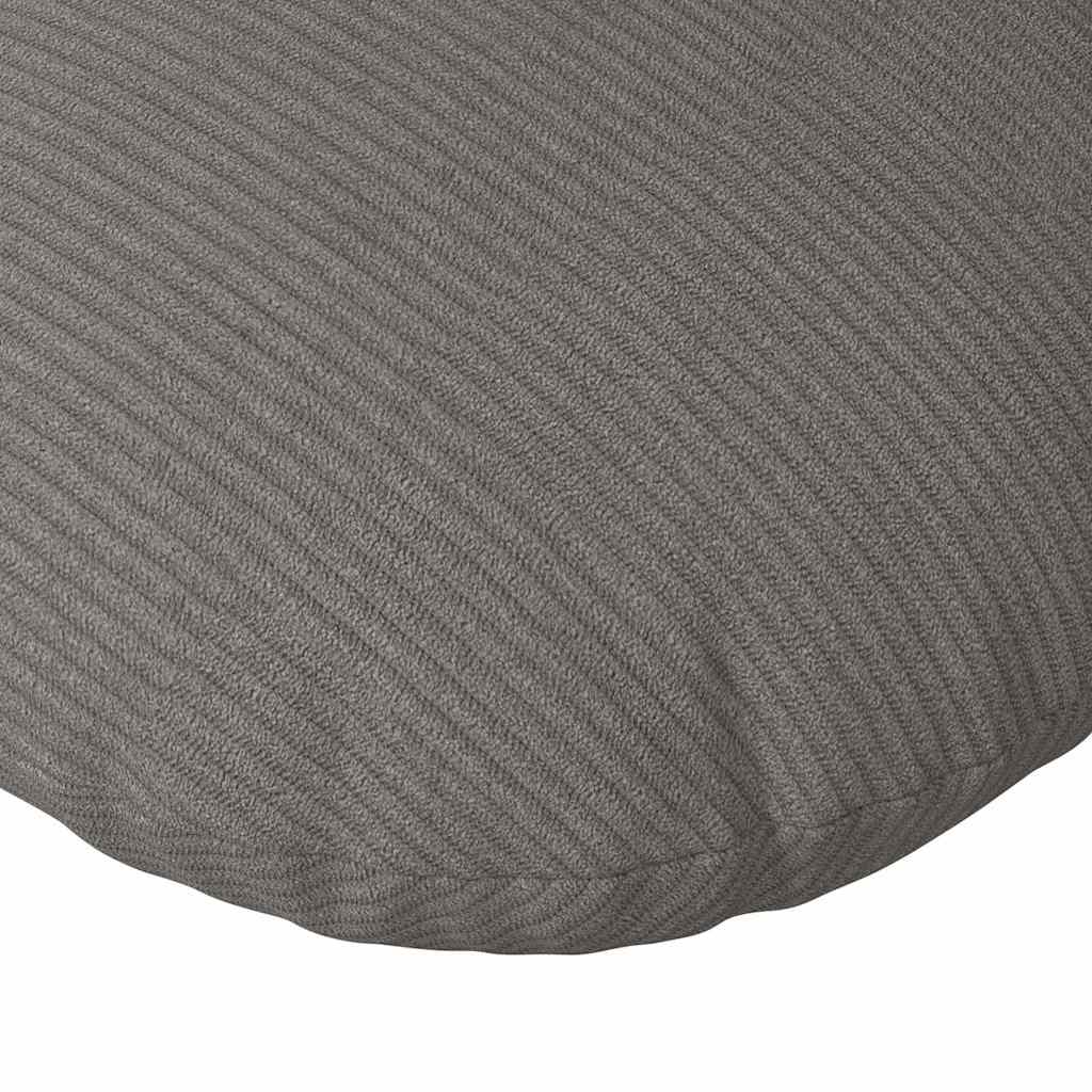 vidaXL Poduszki na siedziska 2 pcs Jasnoszary Ø 80 cm