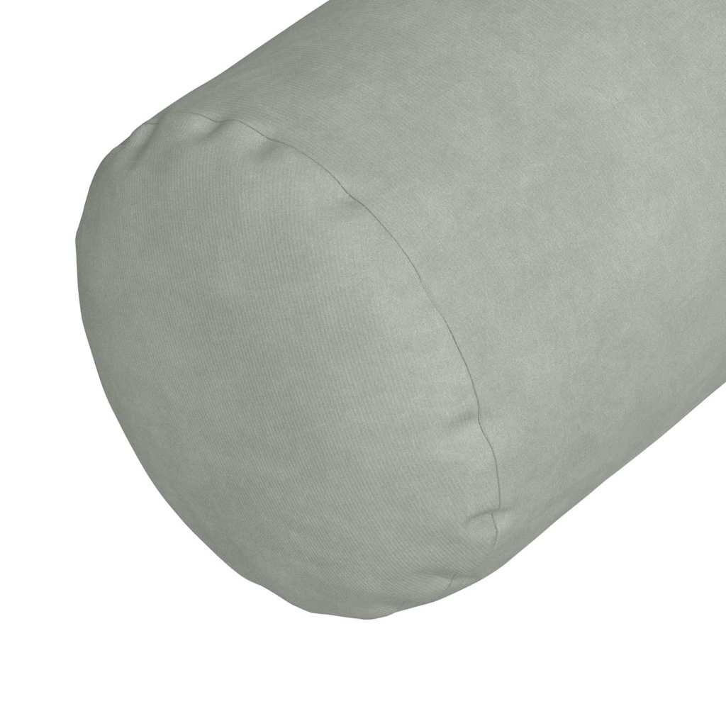 vidaXL Poduszki Wałkowe 2 pcs Jasnoszary Ø 15 x 40 cm