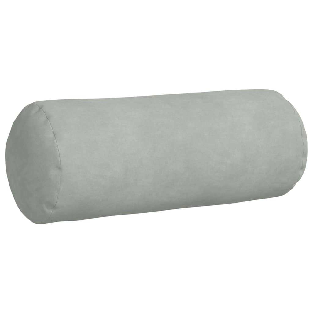 vidaXL Poduszki Wałkowe 2 pcs Jasnoszary Ø 15 x 40 cm