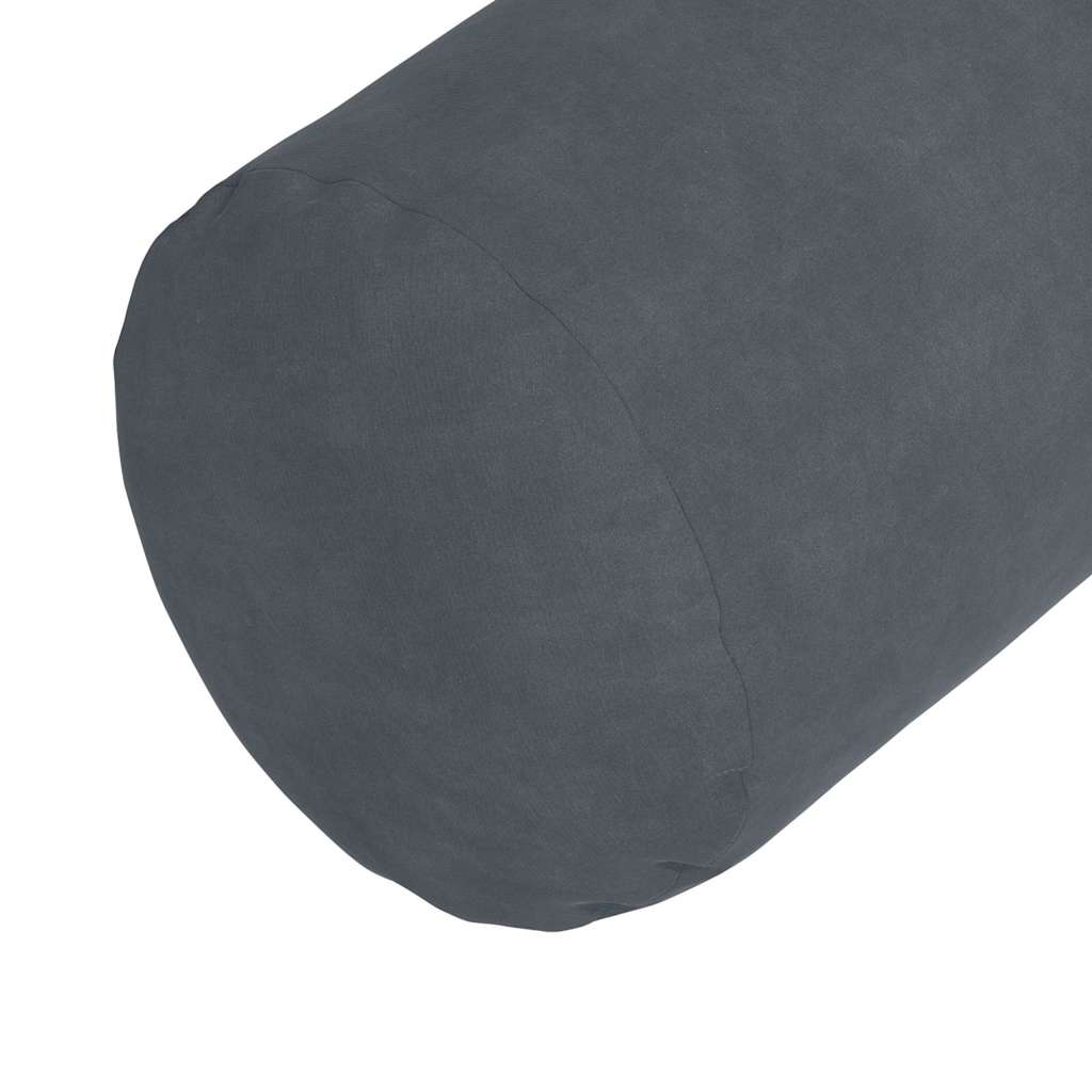 vidaXL Poduszki Wałkowe 2 pcs Ciemnoszary Ø 15 x 40 cm