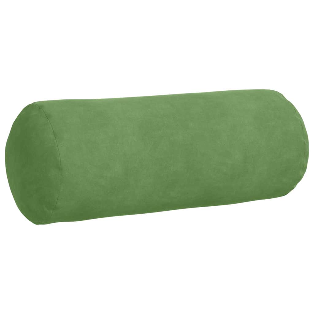 vidaXL Poduszki Wałkowe 2 pcs Jasnozielony Ø 15 x 40 cm