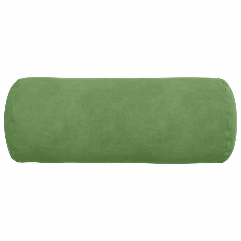 vidaXL Poduszki Wałkowe 2 pcs Jasnozielony Ø 15 x 40 cm