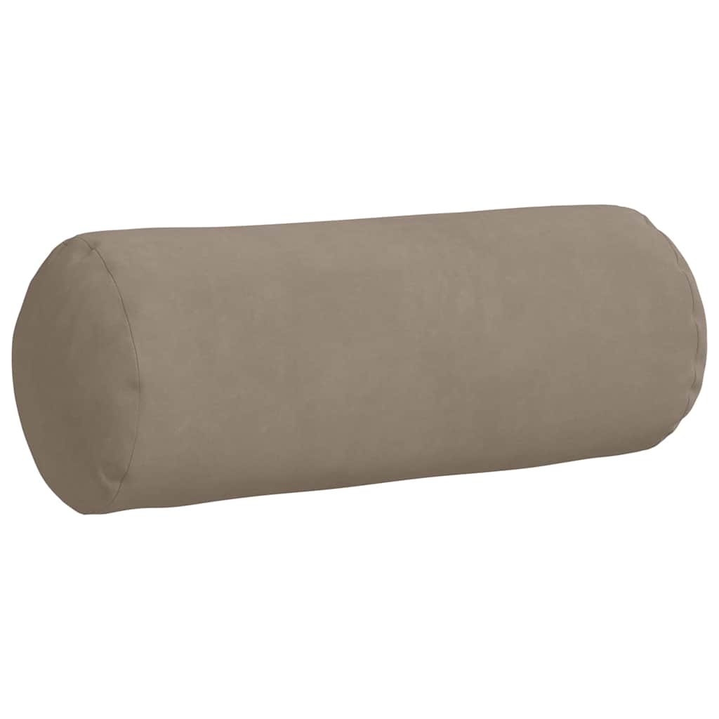 vidaXL Poduszki Wałkowe 2 pcs Ciemnoszary Ø 15 x 40 cm