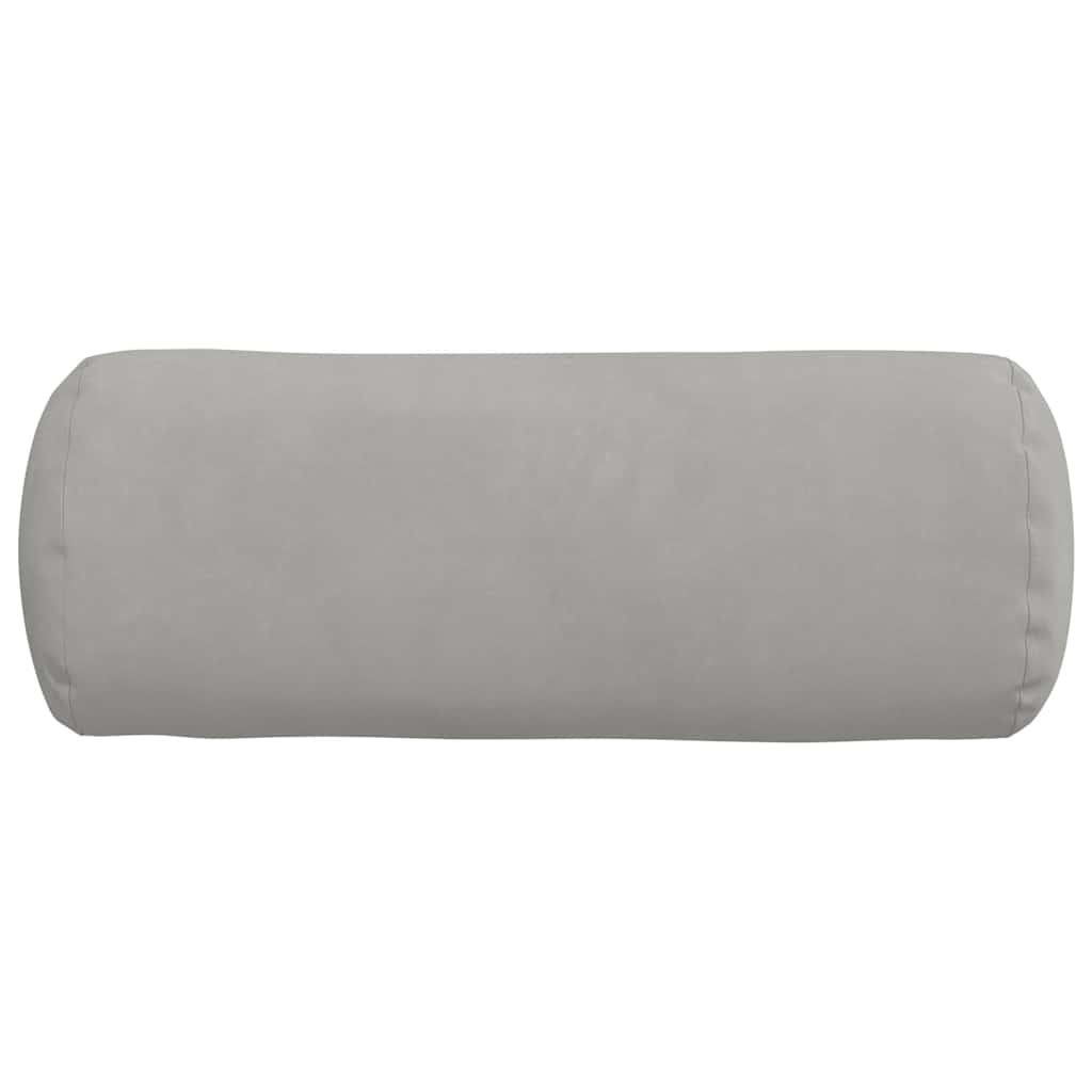 vidaXL Poduszki Wałkowe 2 pcs Jasnoszary Ø 15 x 40 cm