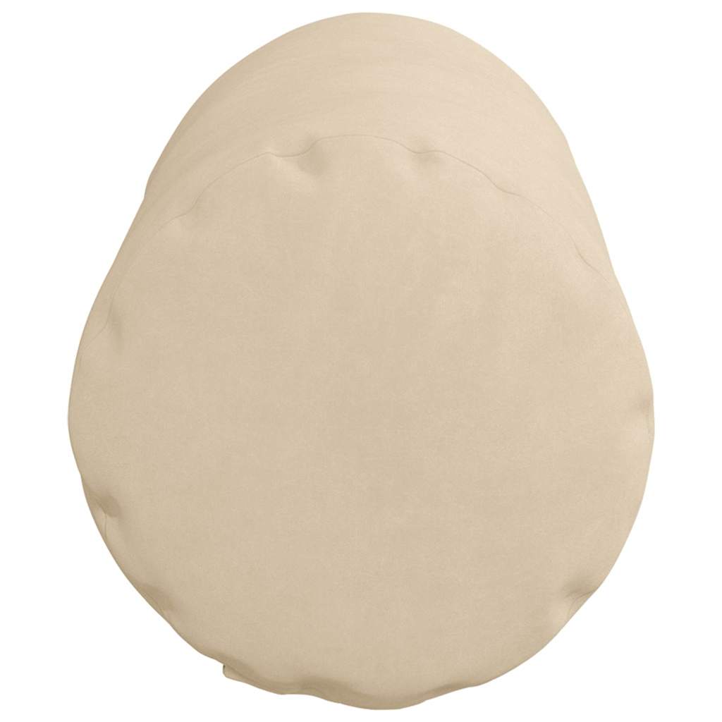 vidaXL Poduszki Wałkowe 2 pcs Kremowy Ø 15 x 40 cm