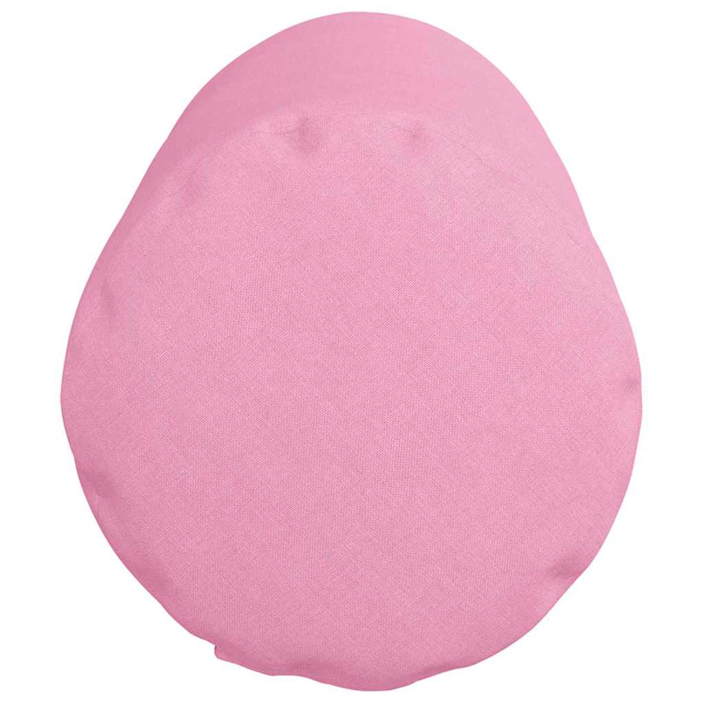 vidaXL Poduszki Wałkowe 2 pcs Różowy Ø 25 x 70 cm tkanina