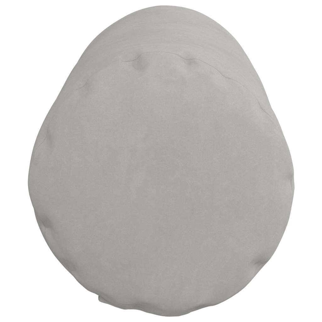 vidaXL Poduszki Wałkowe 2 pcs Jasnoszary Ø 25 x 70 cm