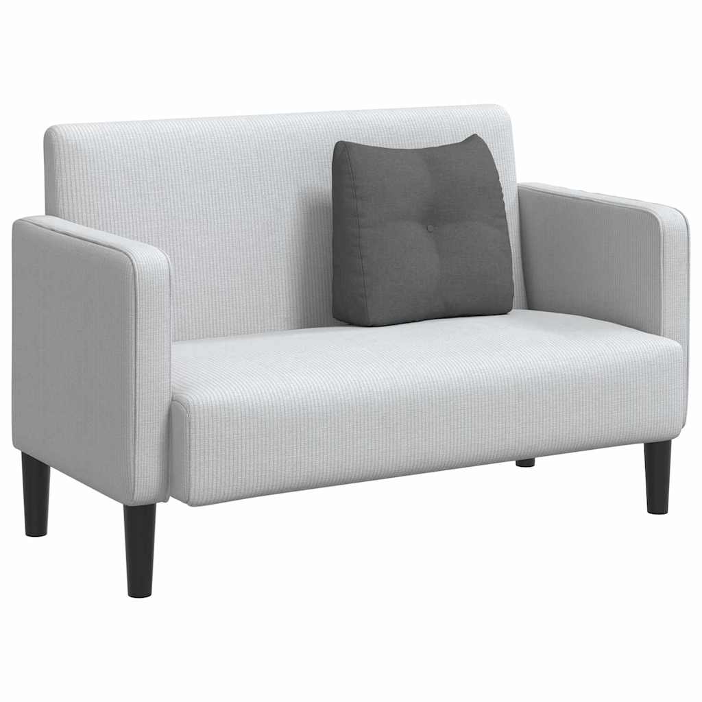 vidaXL Poduszka na plecy Ciemnoszary 45 x 24 x 50 cm tkanina