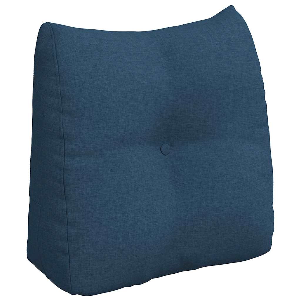 vidaXL Poduszka na plecy Niebieski 45 x 24 x 50 cm tkanina