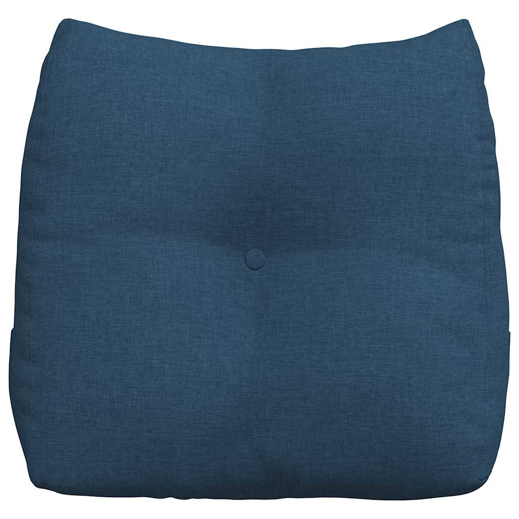 vidaXL Poduszka na plecy Niebieski 45 x 24 x 50 cm tkanina