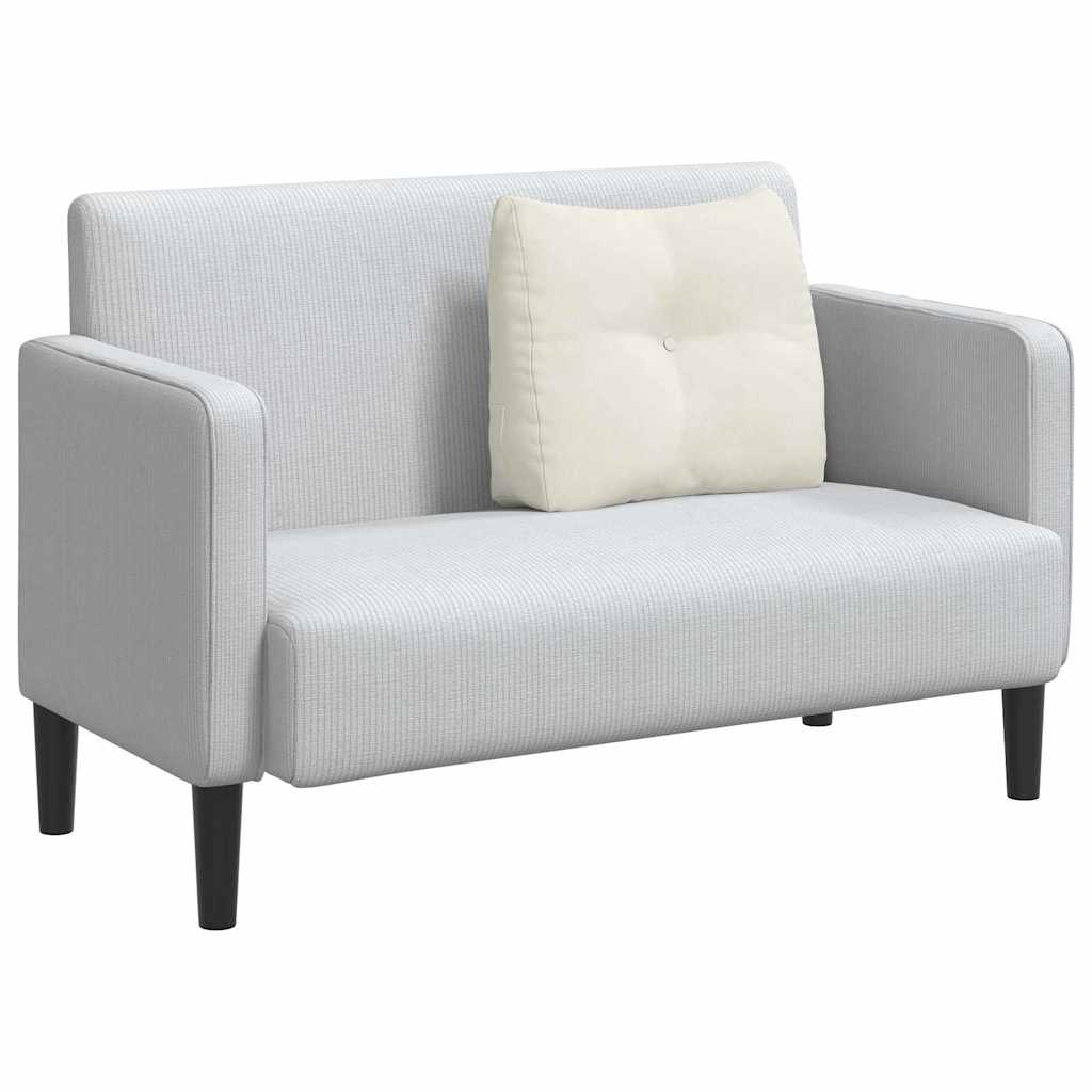 vidaXL Poduszka na plecy Kremowy 60 x 24 x 50 cm Aksamit