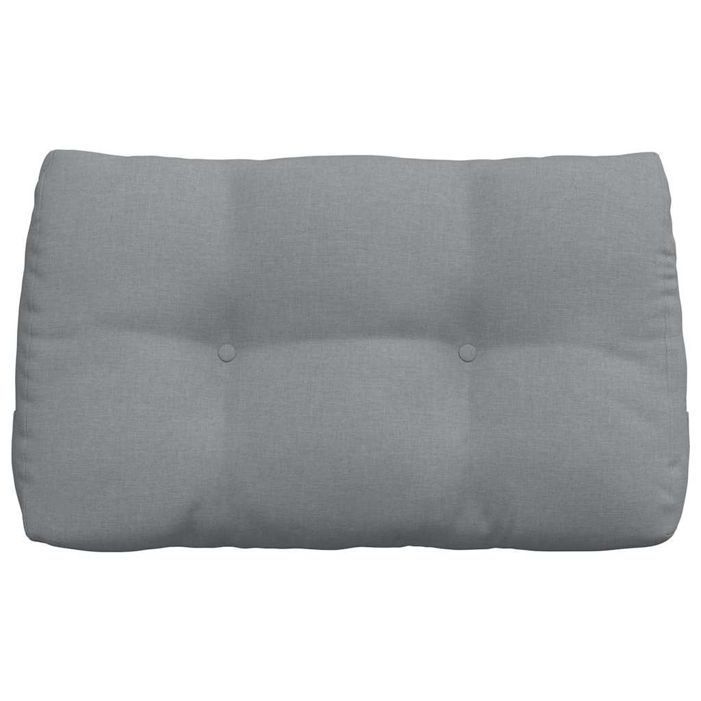 vidaXL Poduszka na plecy Jasnoszary 80 x 24 x 50 cm tkanina