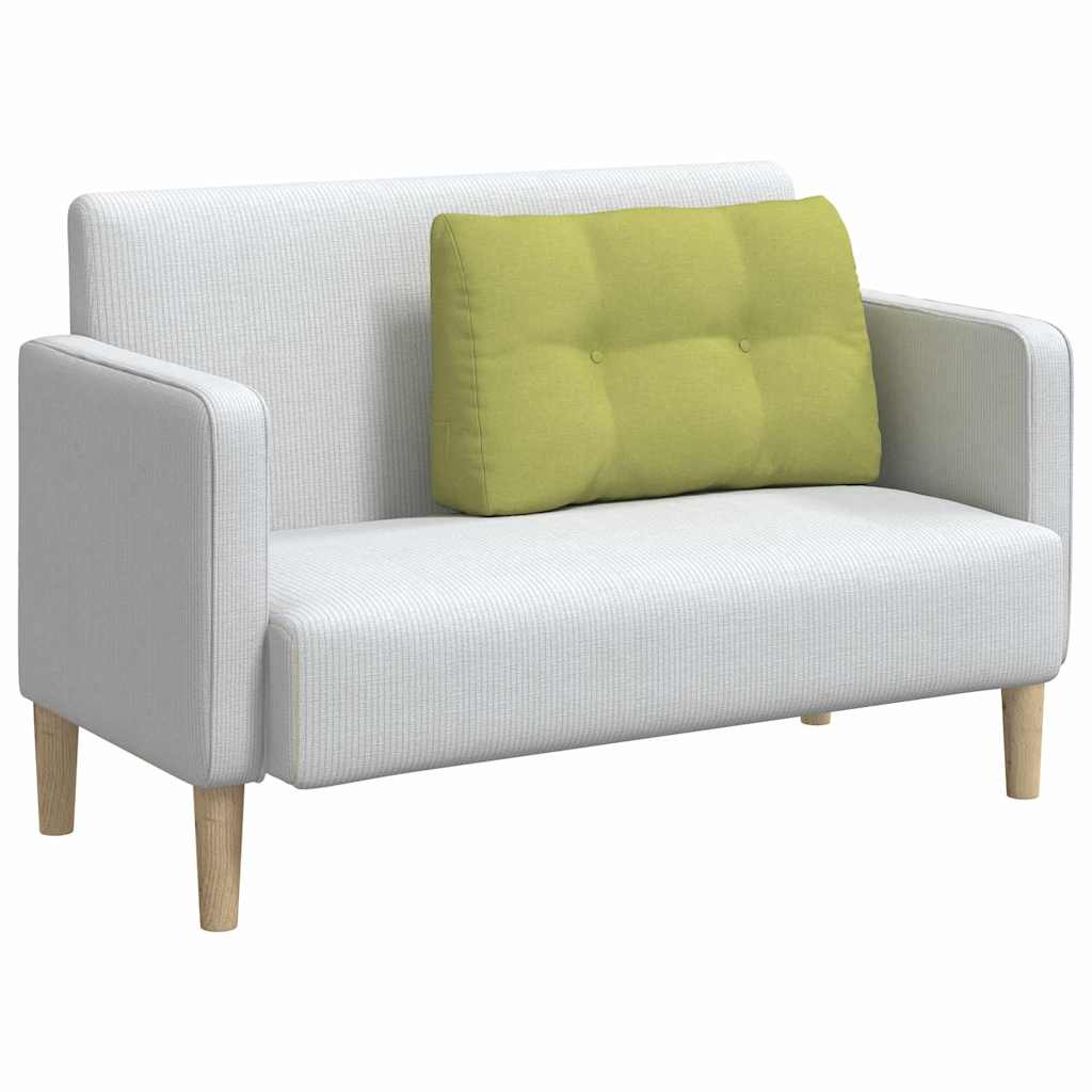 vidaXL Poduszka na plecy Jasnozielony 80 x 24 x 50 cm tkanina