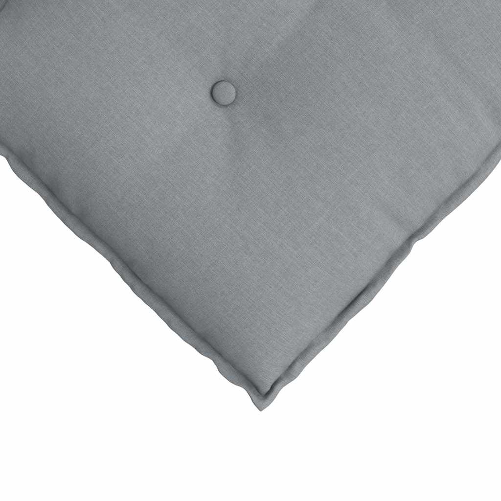 vidaXL Poduszka na plecy Jasnoszary 50 x 19 x 45 cm tkanina