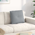 vidaXL Poduszka na plecy Jasnoszary 50 x 19 x 45 cm tkanina