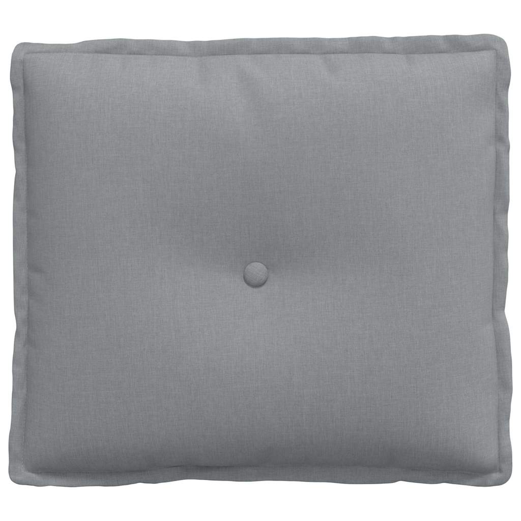 vidaXL Poduszka na plecy Jasnoszary 50 x 19 x 45 cm tkanina
