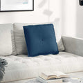 vidaXL Poduszka na plecy Niebieski 50 x 19 x 45 cm tkanina