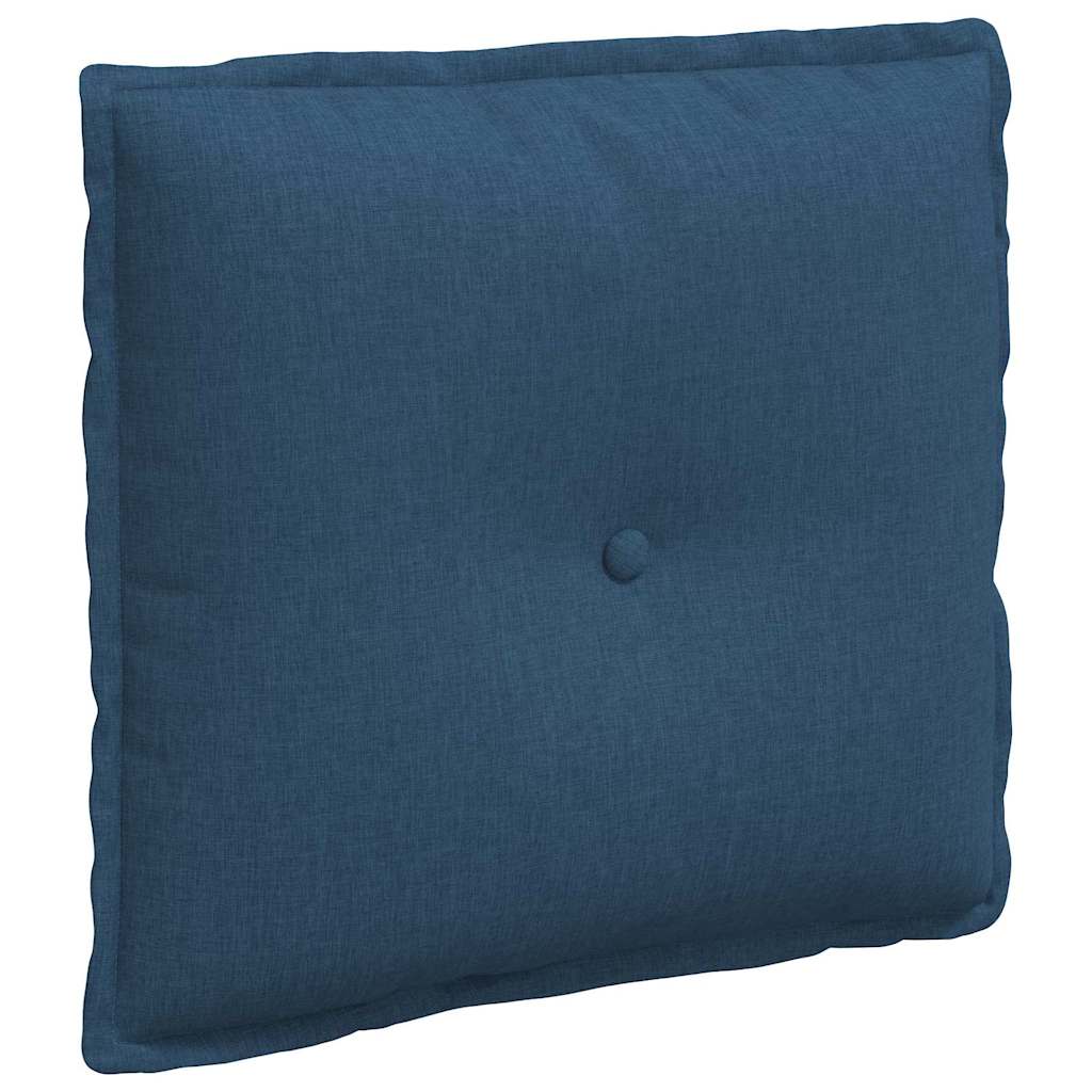vidaXL Poduszka na plecy Niebieski 50 x 19 x 45 cm tkanina