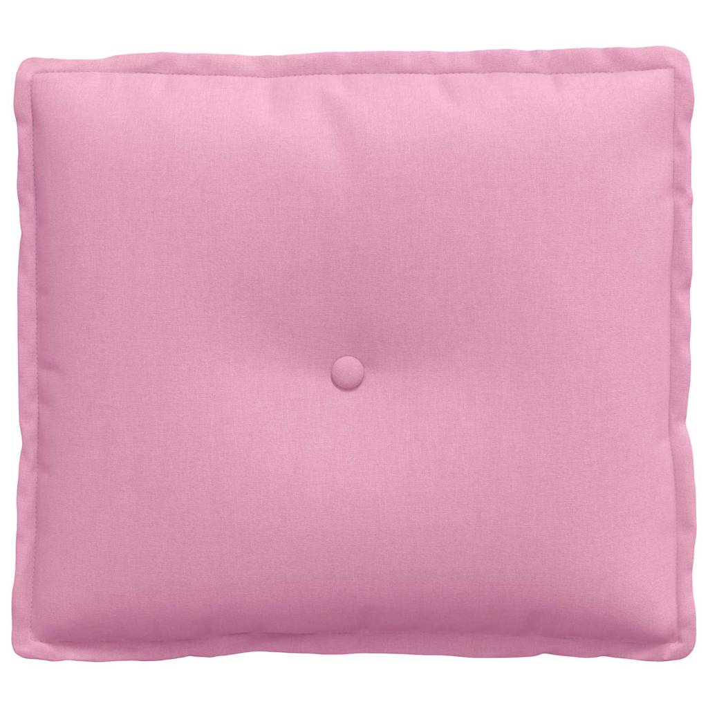 vidaXL Poduszka na plecy Różowy 50 x 19 x 45 cm tkanina