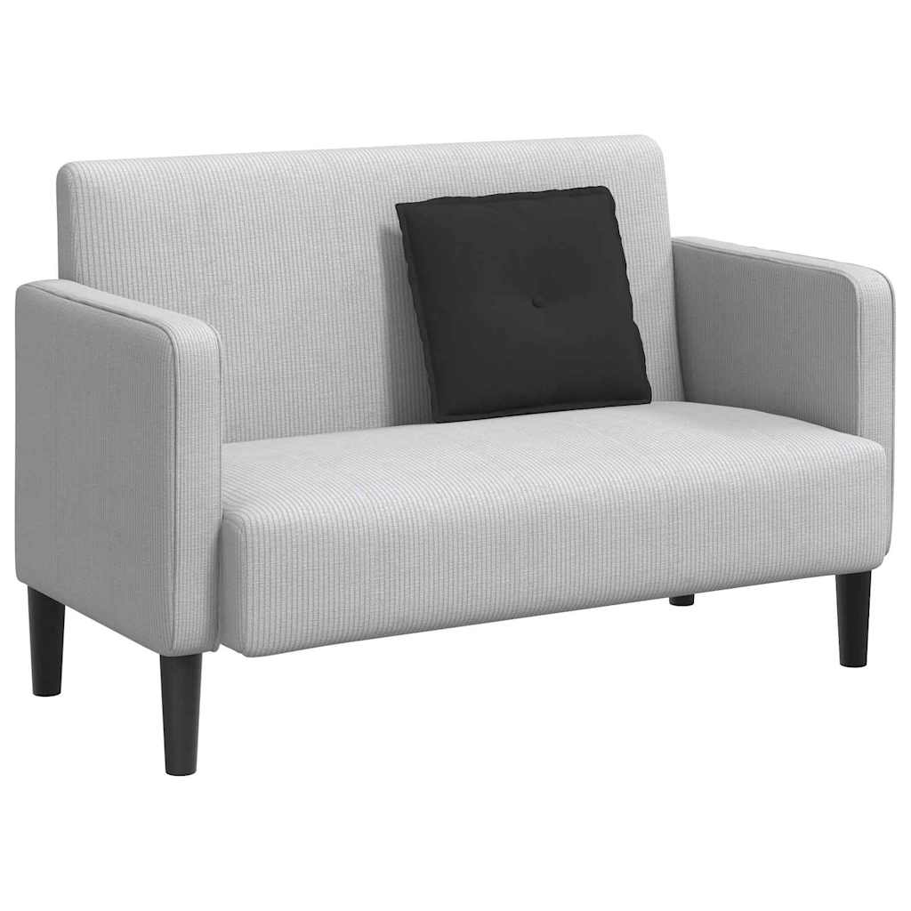 vidaXL Poduszka na plecy Czarny 50 x 45 cm Tkanina mikrofibrowa