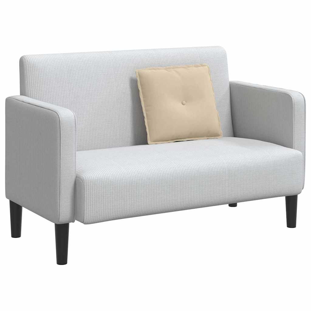 vidaXL Poduszka na plecy Kremowy 50 x 45 cm Tkanina mikrofibrowa