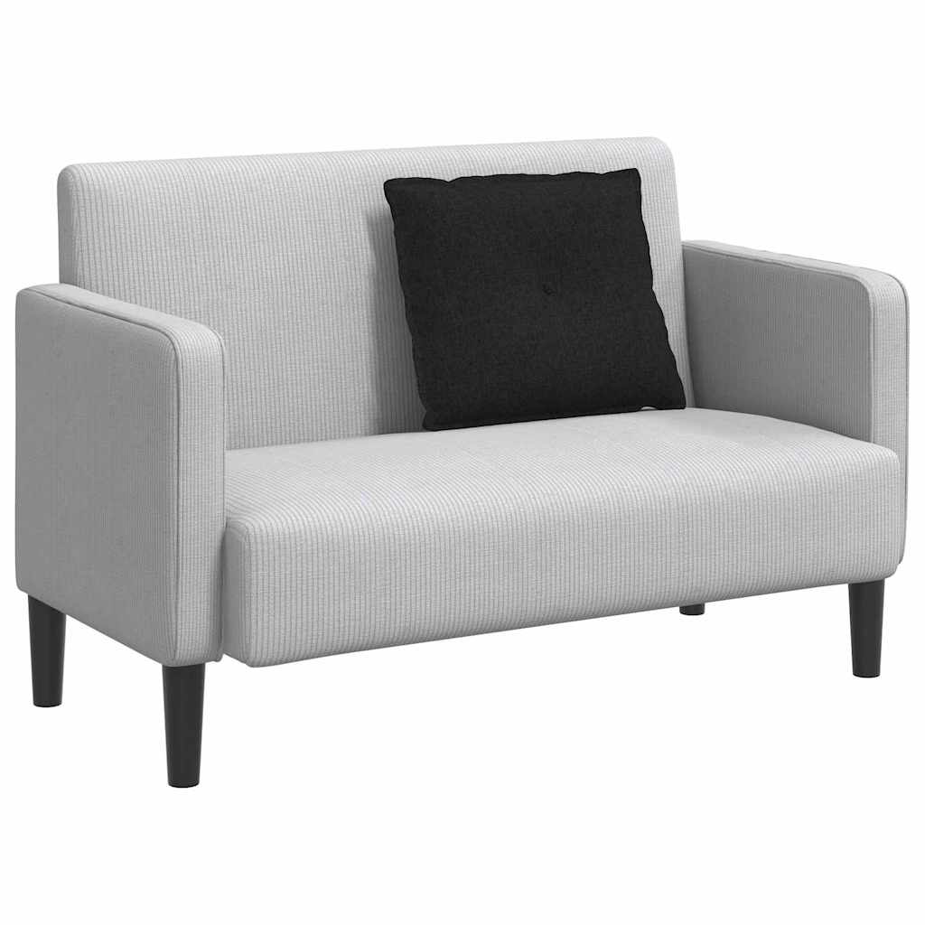 vidaXL Poduszka na plecy Czarny 60 x 19 x 50 cm tkanina