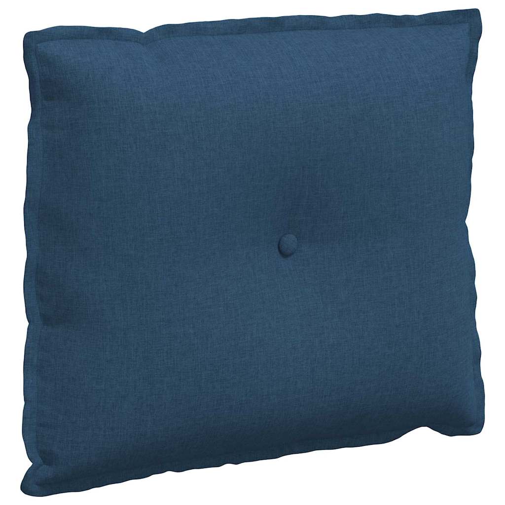 vidaXL Poduszka na plecy Niebieski 60 x 19 x 50 cm tkanina