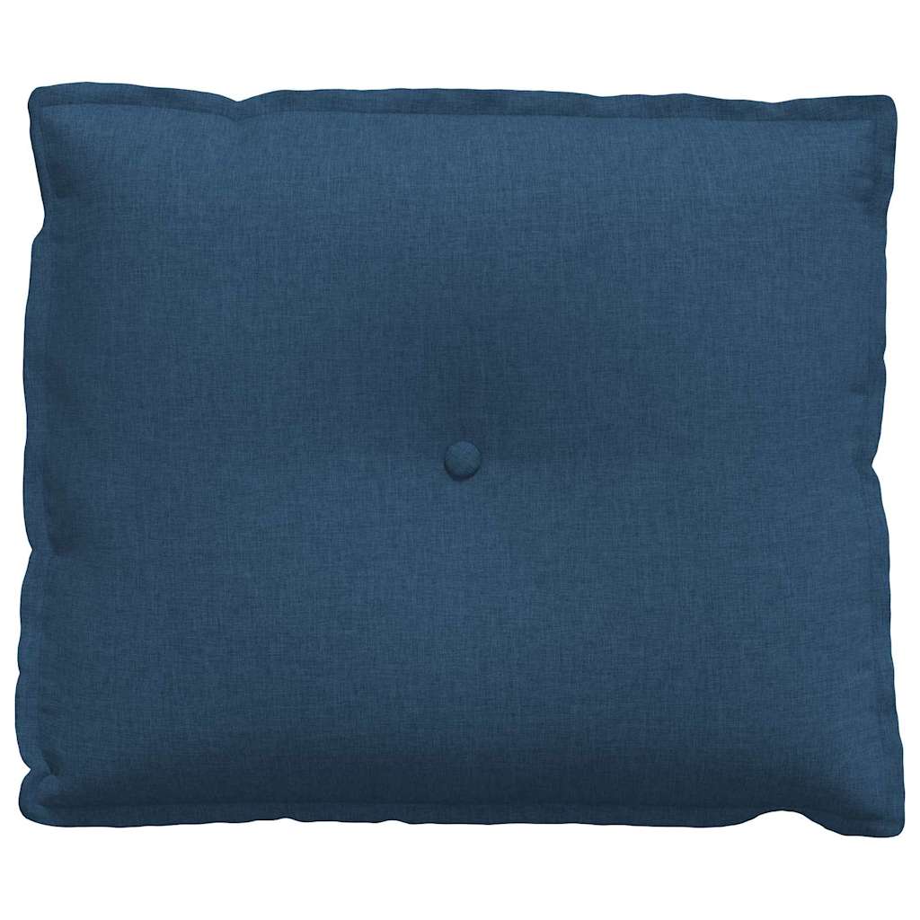 vidaXL Poduszka na plecy Niebieski 60 x 19 x 50 cm tkanina